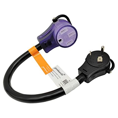Parkworld 885378 EV Adapter Cord NEMA TT-30P to 14-50R (ONLY for EV or Tesla use, NOT for RV) (1.5FT) Cover