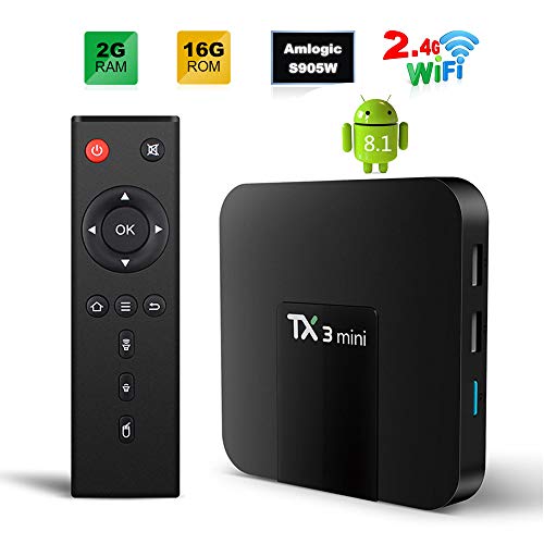TX3 Mini+ Android 11.0 Upgraded Smart TV Box Android streaming mediaspeler/4K tv-box met Amlogic S905W2 Quad-Core chipset, 64-bits 2 GB / 16 GB, WiFi, 4K HD, H.265 - Afbeelding 5