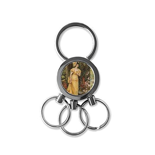 Keyring illustration artistique pour personnaliser votre sac à main au quotidien