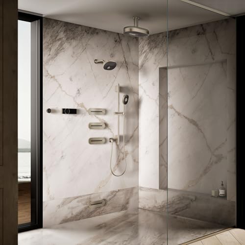 KOHLER 28214-BN Anthem Shower Digital Control for Personalized Shower Experience with Eco-Mode & Adjustable Dial, Vibrant Brushed Nickel - image 7