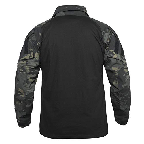 G3 Camouflage Shirt with Elbow Pads for Men Tactical Hunting Uniform Paintball Gear - Thumbnail 7