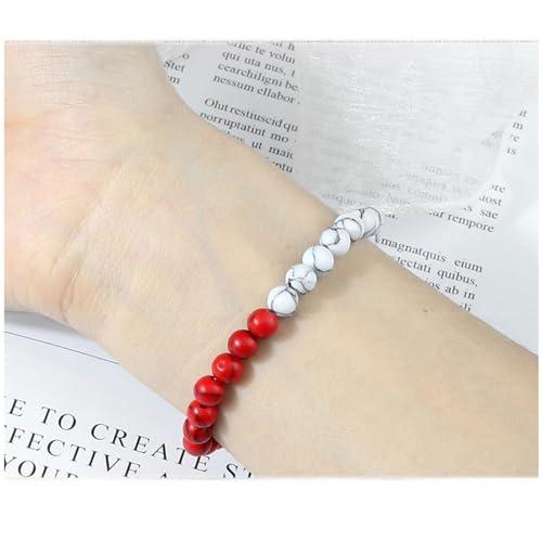 FORUBUS Palestinian Flag Beaded Bracelet - Support Palestine Strand Bracelet for Men and Women, Palestinian Colored Beads Stretchy Bracelet, Support Free Palestine Accessories4