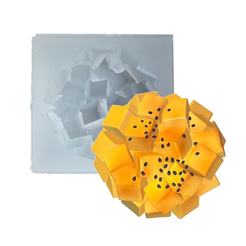 NVOQILIN Molde de silicona 3D para patata dulce y velas, hecho a mano, descompresiones para pellizcar juguetes, moldes de pastel de chocolate, decoración