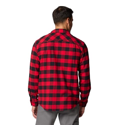 Columbia Men's Bearmouth Springs Roll Up Long Sleeve Flannel Shirt4