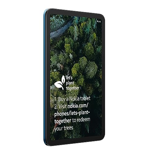 Nokia T20 Android 11 Wifi Tablet with 10.36" Screen, 3GB RAM/32GB ROM, 8200mAh Battery, 8MP + 5MP Camera, Stereo Speakers with OZO Playback, Dual Microphones, Metal body – Ocean Blue - Image 3