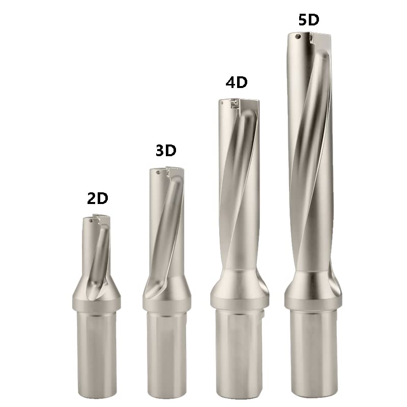 punta da trapano Foratura violenta 2D SP WC 30,5 mm 31 32 33 34 35 mm Fondo piatto Raffreddamento interno Trapano rapido utilizzare inserti in metallo duro WCMX SPMG set di punte da trapano ( Size : 3