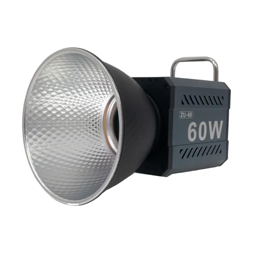 Sou Foto | Iluminador LED COB 60W Bicolor LC-60BI Luz Contínua Mini Bowens Com Controle Remoto 2800K 7500K Para Foto Vídeo Estúdio