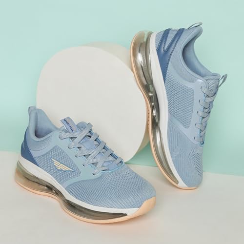 Image of Red Tape Women Blue Walking Shoes