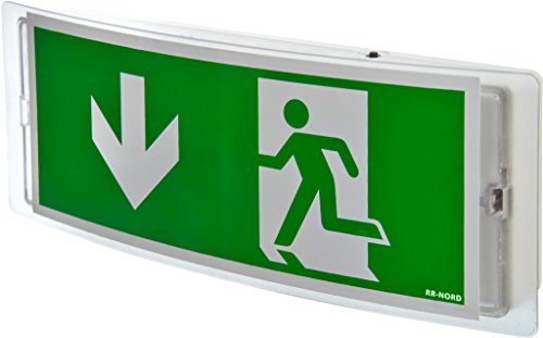 Olympia Electronics LED Fluchtweg-Notbeleuchtung Montaje en la Pared GR-9/leds Cover