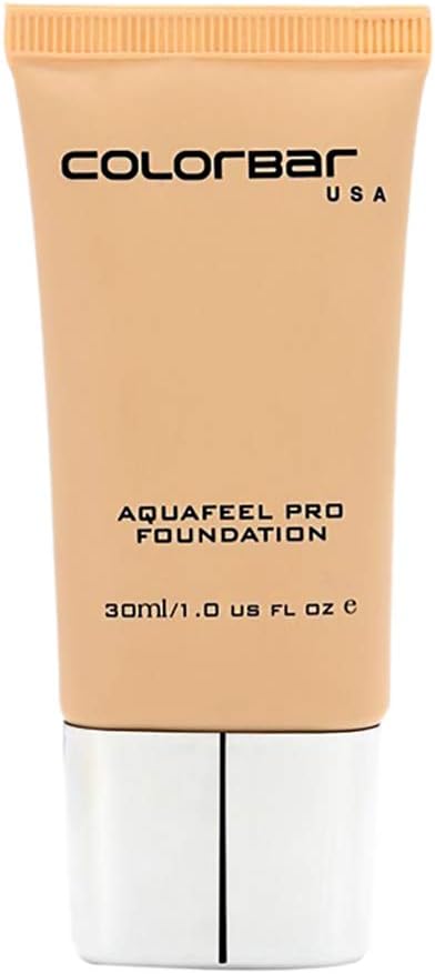 Aqua Feel Pro Natural Finish Liquid Foundation (Apple Crunch, 30ml) | Medium-High coverage | Long-lasting and water-resistant | Evens skin tone