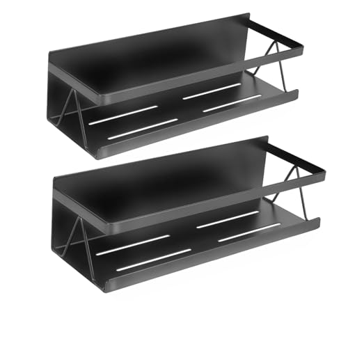 バスルーム ラック 浴室用ラック マグネット お風呂の壁に ステンレス シャワーラック 水切り 風呂場洗面所収納 フック付き