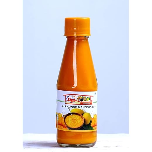 Gharkul Pickles Homemade Alphanso Mango Pulp 200gm Pack of