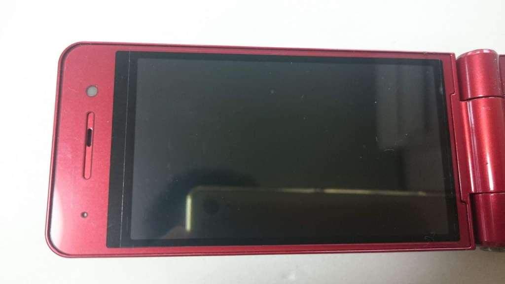 Amazon | docomo PANASONIC P-01H レッド 白ロム | 携帯電話本体 通販