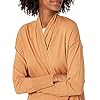 Daily Ritual Women's Fine Gauge Stretch Long-Sleeve Cardigan Sweater, Camel, XX-Large