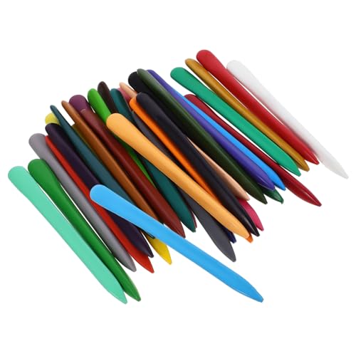 HOODANCOS Portable 36pcs Small Wax and Girls Coloring Crayon Set Durable Painting Accessory