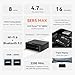 Beelink SER5 Max Mini PC, AMD Ryzen 7 6800U (up to 4.7GHz, 8C/16T), 24G LPDDR5 RAM 500GB M.2 PCIe4.0 SSD Mini Desktop Computers, Micro PC 4K Triple Display/WiFi 6/BT5.4, Office/School/Gaming