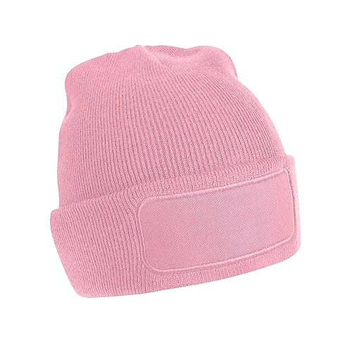 Maglia a doppio strato Beechfield - Original Patch Beanie - Dusky Pink - One Size