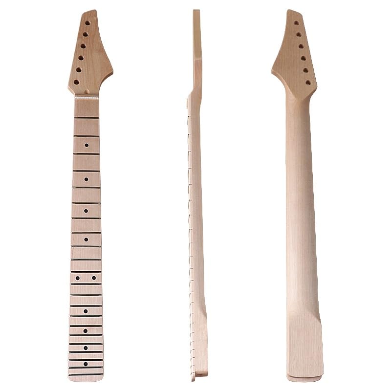 Manche de guitare érable naturel 6 cordes pour atelier lutherie et création à la maison