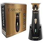Supreme Trimmer Hair Trimmer ST5220 Beard Trimmer for Men, Professional Barber Liner Cordless Hair Clippers – Black T…