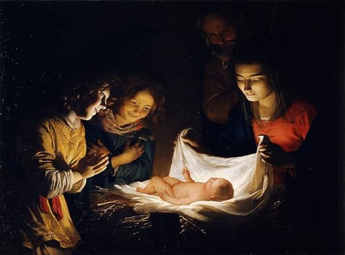 Poster Impression Tableaux Graffiti Gerrit Van Honthorst Peinture Moderne Art Murale 60x90