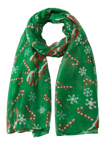 XuoAz Women Christmas-Scarf Christmas-Shawl-Warp Soft Buffalo-Plaid Scarves for Fall Winter Spring
