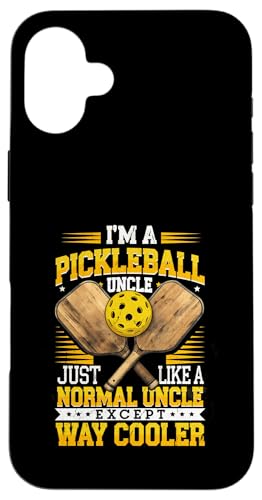 Im A Pickleball Uncle Just Like A Normal Uncle �X�|�[�c�I�� �X�}�z�P�[�X iPhone 16 Plus �p