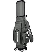 Amazon | ゴルフ 4輪キャスターブレーキ付きポータブルゴルフバッグ