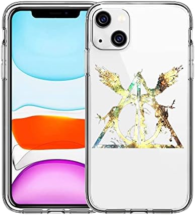Compatible with iPhone 13 Case, Clear Protective Shockproof Soft TPU Silicon Case (Harry-Potter-4)
