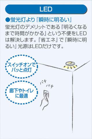 Amazon.co.jp: 大光電機（DAIKO） ダウンライト(軒下兼用) LED