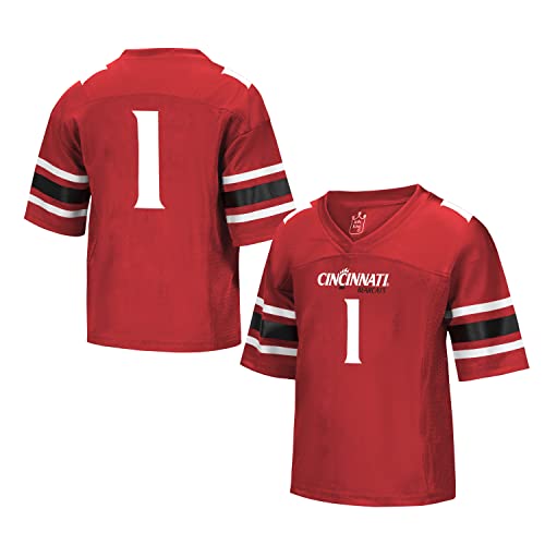 Image of Little King NCAA Toddler-Touchdown Pass-Team Football Jersey-Sizes 2T 3T 4T 6
