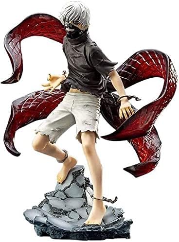 NOLLAM LIOJMYA Figura de acción de anime Tokyo Ghoul Kaneki Ken Figuras de PVC Figuras Colectible Model Character Statue Toys Desktop Ornaments