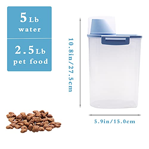 Pet-Food-Container-with-Measuring-CupDogs-Cat-Food-Storage-ContainerAirtight-Plastic-Dispenser-with-Pourable-Spout-for-Cats-Dogs-Birds - Cucciolini Doodles   Pet-Food-Container-with-Measuring-CupDogs-Cat-Food-Storage-ContainerAirtight-Plastic-Dispenser-with-Pourable-Spout-for-Cats-Dogs-Birds