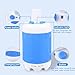 GGpone Portable Camping Shower, 2 Levels Electric USB Portable Shower, Waterproof Outdoor for Camping, Hiking, Travel, Car Washing, Pet Cleaning