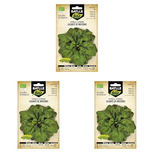 Semillas Batlle Espinaca Gigante de Invierno - ECO (Paquete de 3)