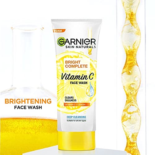 GARNIER SKIN NATURALS LIGHT FAIRNESS FACE WASH 100g - Image 3