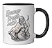 Marvel X-Men Emma Frost in Diamond Form Ceramic Mug, Black/White