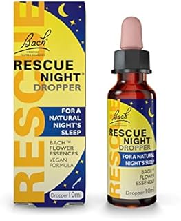 Nelsons Rescue Remedy Night Dropper, Flower Essences, For a Natural Night's Sleep, Emotional Wellness and Balance, Easy To Use Format 1 Dropper Bottle x 10 ml
