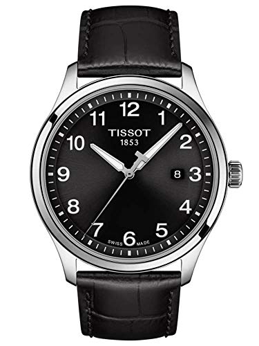 Preisvergleich Produktbild Tissot Herren-Uhren Analog Quarz One Size Leder 87647617