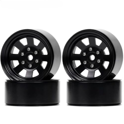 Moyeu roues métal 1.9 RC en alliage premium pour rechange Traxxas TRX4 et Defender 1/10