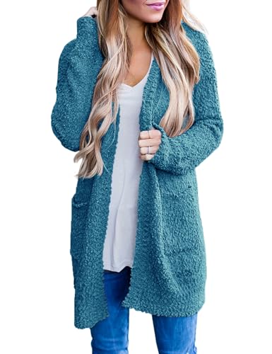 Product Image of the MEROKEETY Women's 2025 Winter Long Sleeve Soft Chunky Knit Sweater Open Front Cardigan Outwear Coat