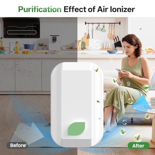 Limpin Plug In Air Ionizers-4Pack, Negative Ion Air Purifier for Home Quiet Operation Ionic Air Purifier - image 5