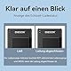 ENEGON NP-W126S/NP-W126 akku (2 Stück) und Dual USB Ladegerät für Fujifilm X100V, X100VI, X-M5 und Fuji X-T1/T3/T30/T100, X-A1 X-E1 X-E2 X-E3 X-M1 X-Pro1 HS30EXR HS35EXR HS50EXR