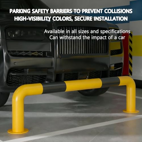 Borne de securite en U 80x30 cm pour entrepot et parking - 4