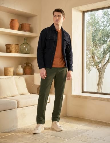 Image of Symbol Premium Men's Cotton Stretch Twill Trouser | Regular Fit | Over-Dyed /Washe Finish |Comfort Stretch | Available in Plus Sizes