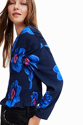 Image of Desigual Women's Blus Martina 5001 Marine