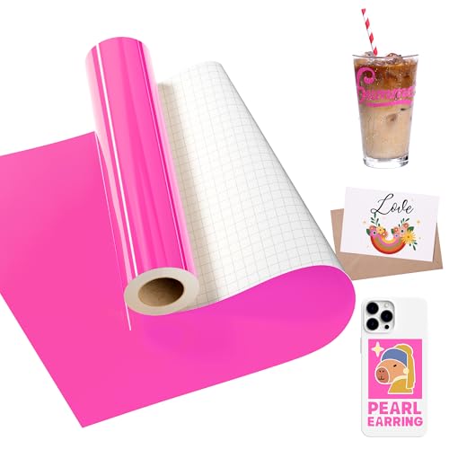 Likcut Glossy Pink Permanent Vinyl - 12