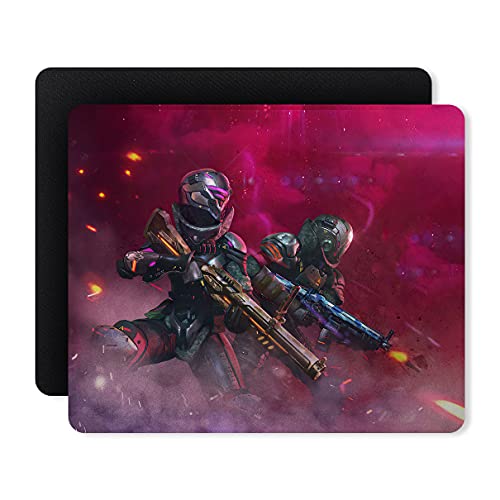 Image of Chiraiyaa Robot Fighter Designer Printed Premium Mouse pad with Anti-Skid Base and Smooth Gliding (9 in x 7.5 in)