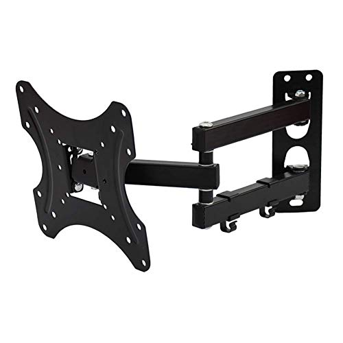 TV-Halterung, TV-Wandhalterung, drehbarer Teleskop-Standhalter für 17"-32" LED-LCD-OLED-Plasmabildschirme bis 55 lbs VESA 200x200 18 kg