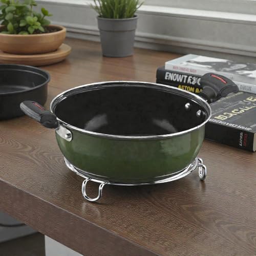 Image of FINE ARTS FineArtsTrivet X Fine Trivet Stand Stainless Steel Heat Resistant Trivet for Kitchen Multi-Purpose Heavy Duty Hot Pot & Pan Mat Hot Utensil Stand.