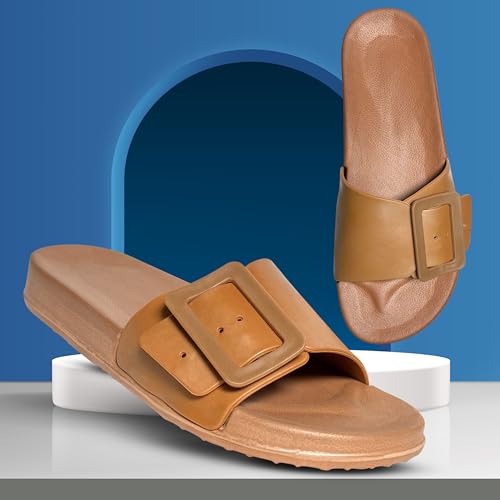 Image of Fashion Slide for Women with Extra Soft Cushion and Comfort MultiColour